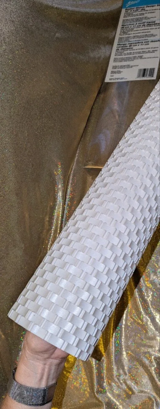 Ateco Basket Weave Design Sleeve NEW